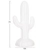 ΔΙΑΚΟΣΜΗΤΙΚΟΣ ΚΑΚΤΟΣ ΔΑΠΕΔΟΥ CACTUS HM4386.02S ΓΥΨΟΣ ΣΕ ΛΕΥΚΟ 42x30x74Υεκ