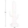 ΔΙΑΚΟΣΜΗΤΙΚΟΣ ΚΑΚΤΟΣ ΔΑΠΕΔΟΥ CACTUS HM4386.02M ΓΥΨΟΣ ΣΕ ΛΕΥΚΟ 54x34x103Υεκ.
