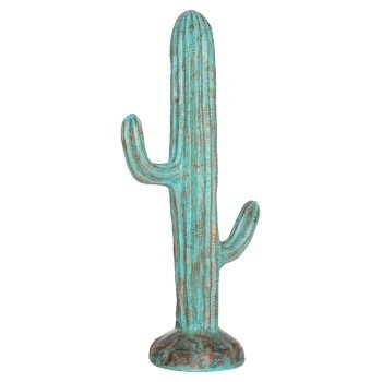 ΔΙΑΚΟΣΜΗΤΙΚΟΣ ΚΑΚΤΟΣ ΔΑΠΕΔΟΥ CACTUS HM4386.03L ΓΥΨΟΣ ΣΕ ΤΙΡΚΟΥΑΖ 63x37x150Υεκ.