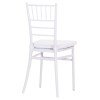 ΚΑΡΕΚΛΑ CATERING TIFFANY ΜΕ ΜΑΞΙΛΑΡΙ HM21104 ΛΕΥΚΟ ΠΟΛΥΠΡΟΠΥΛΕΝΙΟ 39x47x89Yεκ.