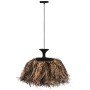 ΦΩΤΙΣΤΙΚΟ ΟΡΟΦΗΣ ORDEM HM4716 ΚΑΠΕΛΟ ΙΝΕΣ SISAL & ΜΠΑΝΑΝΑΣ-ΜΑΥΡΟ & ΦΥΣΙΚΟ Φ60x50Υεκ