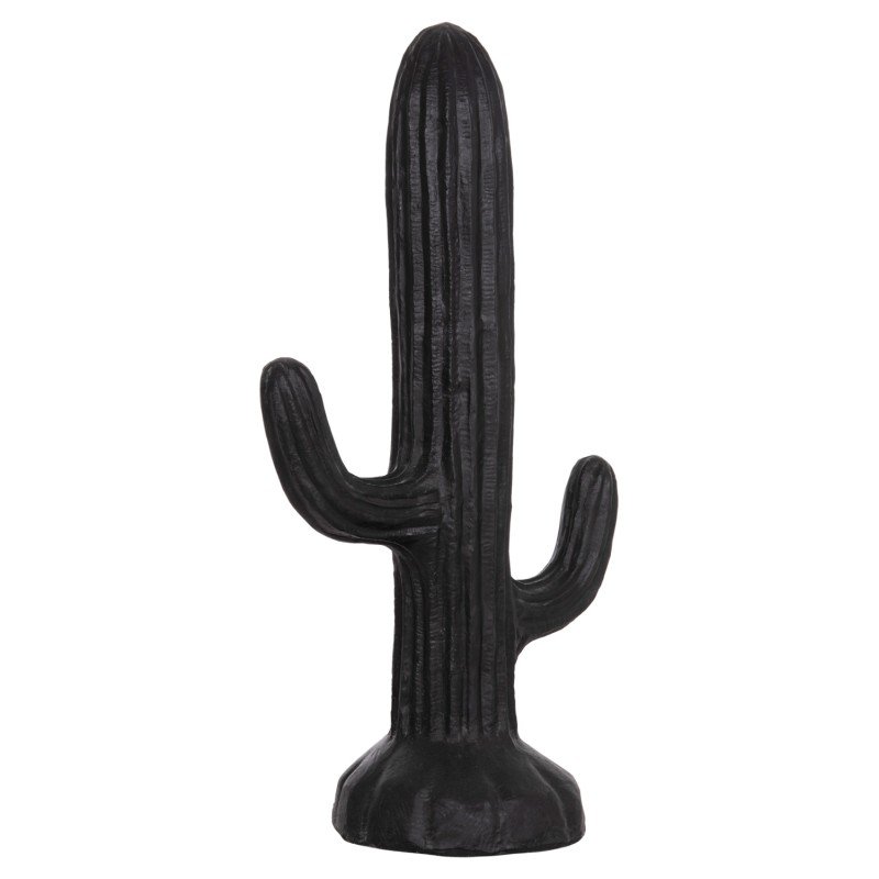 ΔΙΑΚΟΣΜΗΤΙΚΟΣ ΚΑΚΤΟΣ ΔΑΠΕΔΟΥ CACTUS HM4386.01M ΓΥΨΟΣ ΣΕ ΜΑΥΡΟ 54x34x103Υεκ.
