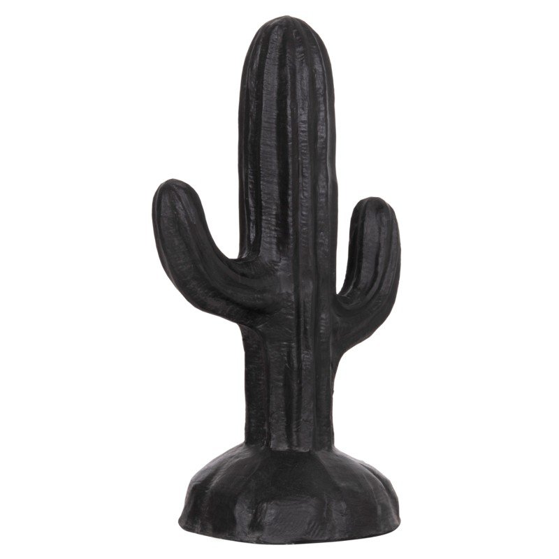 ΔΙΑΚΟΣΜΗΤΙΚΟΣ ΚΑΚΤΟΣ ΔΑΠΕΔΟΥ CACTUS HM4386.01S ΓΥΨΟΣ ΣΕ ΜΑΥΡΟ 42x30x74Υεκ.