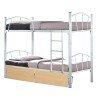 ΚΟΥΚΕΤΑ FLOOR HM21123.01 ΜΕΤΑΛΛΙΚΗ ΛΕΥΚΗ ΜΕ 2 ΕΠΙΔΑΠΕΔΙΑ ΣΥΡΤΑΡΙΑ SONAMA 200x91,5x177,5Yεκ ΚΟΥΚΕΤΑ FLOOR HM21123.01 ΜΕΤΑΛΛΙΚΗ ΛΕΥΚΗ ΜΕ 2 ΕΠΙΔΑΠΕΔΙΑ ΣΥΡΤΑΡΙΑ SONAMA 200x91,5x177,5Yεκ