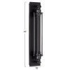 ΑΠΛΙΚΑ ΤΟΙΧΟΥ 2ΦΩΤΗ BEACON HM4463 ΜΕΤΑΛΛΟ ΣΕ ΜΑΥΡΟ 10x10x47Υεκ. ΑΠΛΙΚΑ ΤΟΙΧΟΥ 2ΦΩΤΗ BEACON HM4463 ΜΕΤΑΛΛΟ ΣΕ ΜΑΥΡΟ 10x10x47Υεκ.