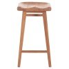ΣΚΑΜΠΟ ΜΠΑΡ BOLMAR HM18108 ΞΥΛΟ ΤΕΑΚ ΣΕ ΦΥΣΙΚΟ 40.5x44x74Υεκ.