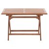 ΤΡΑΠΕΖΙ ΠΤΥΣΣΟΜΕΝΟ ΟΡΘΟΓΩΝΙΟ ERIS HM18117 ΞΥΛΟ TEAK--ΦΥΣΙΚΟ 120x70x76Υεκ.