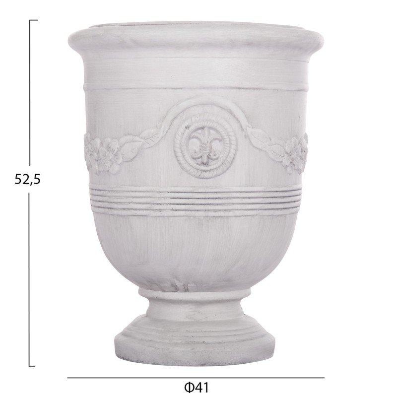 ΣΕΤ 3ΤΜΧ ΓΛΑΣΤΡΕΣ ΜΕ ΑΝΑΓΛΥΦΟ GARDENER HM4729 FIBERCLAY-ΣΕ ΥΠΟΛΕΥΚΟ Φ58x72.5Υεκ ΣΕΤ 3ΤΜΧ ΓΛΑΣΤΡΕΣ ΜΕ ΑΝΑΓΛΥΦΟ GARDENER HM4729 FIBERCLAY-ΣΕ ΥΠΟΛΕΥΚΟ Φ58x72.5Υεκ