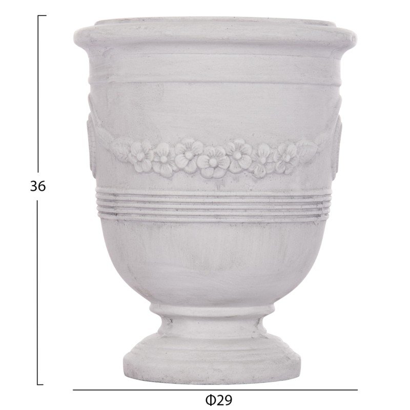 ΣΕΤ 3ΤΜΧ ΓΛΑΣΤΡΕΣ ΜΕ ΑΝΑΓΛΥΦΟ GARDENER HM4729 FIBERCLAY-ΣΕ ΥΠΟΛΕΥΚΟ Φ58x72.5Υεκ ΣΕΤ 3ΤΜΧ ΓΛΑΣΤΡΕΣ ΜΕ ΑΝΑΓΛΥΦΟ GARDENER HM4729 FIBERCLAY-ΣΕ ΥΠΟΛΕΥΚΟ Φ58x72.5Υεκ