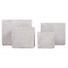 ΣΕΤ 4ΤΜΧ ΓΛΑΣΤΡΕΣ ΤΕΤΡΑΓΩΝΕΣ GARDENER HM4730 FIBERCLAY ΓΚΡΙ CEMENT 37x37x32Υεκ. ΣΕΤ 4ΤΜΧ ΓΛΑΣΤΡΕΣ ΤΕΤΡΑΓΩΝΕΣ GARDENER HM4730 FIBERCLAY ΓΚΡΙ CEMENT 37x37x32Υεκ.