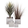 ΣΕΤ 4ΤΜΧ ΓΛΑΣΤΡΕΣ ΤΕΤΡΑΓΩΝΕΣ GARDENER HM4730 FIBERCLAY ΓΚΡΙ CEMENT 37x37x32Υεκ. ΣΕΤ 4ΤΜΧ ΓΛΑΣΤΡΕΣ ΤΕΤΡΑΓΩΝΕΣ GARDENER HM4730 FIBERCLAY ΓΚΡΙ CEMENT 37x37x32Υεκ.