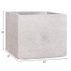 ΣΕΤ 4ΤΜΧ ΓΛΑΣΤΡΕΣ ΤΕΤΡΑΓΩΝΕΣ GARDENER HM4730 FIBERCLAY ΓΚΡΙ CEMENT 37x37x32Υεκ. ΣΕΤ 4ΤΜΧ ΓΛΑΣΤΡΕΣ ΤΕΤΡΑΓΩΝΕΣ GARDENER HM4730 FIBERCLAY ΓΚΡΙ CEMENT 37x37x32Υεκ.