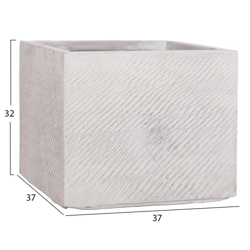 ΣΕΤ 4ΤΜΧ ΓΛΑΣΤΡΕΣ ΤΕΤΡΑΓΩΝΕΣ GARDENER HM4730 FIBERCLAY ΓΚΡΙ CEMENT 37x37x32Υεκ. ΣΕΤ 4ΤΜΧ ΓΛΑΣΤΡΕΣ ΤΕΤΡΑΓΩΝΕΣ GARDENER HM4730 FIBERCLAY ΓΚΡΙ CEMENT 37x37x32Υεκ.