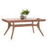 ΤΡΑΠΕΖΙ ΤΡΑΠΕΖΑΡΙΑΣ WONDER HM18116 ΞΥΛΟ TEAK--ΦΥΣΙΚΟ 180x91x75Υεκ.