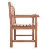 ΠΑΓΚΑΚΙ ΚΗΠΟΥ 3ΘΕΣΙΟ ELENA HM18125 ΞΥΛΟ TEAK--ΦΥΣΙΚΟ 150x61x95Υεκ.