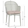 ΣΕΤ LOUNGE 3TMX ΕΞ.ΧΩΡΟΥ OREGO HM21107.06 ΑΛΟΥΜΙΝΙΟ & ΜΕΤΑΛΛΟ ΣΕ ΦΥΣΤΙΚΙ