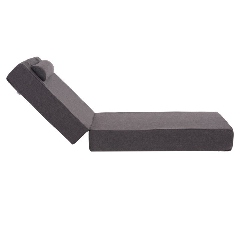 ΜΑΞΙΛΑΡΙ ΞΑΠΛΩΣΤΡΑΣ KIHEI HM21094.03 OLEFIN ΣΚΟΥΡΟ ΓΚΡΙ ΜΕ FOAM 198x70x20Υεκ