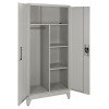 ΝΤΟΥΛΑΠΑ ΜΕΤΑΛΛΙΚΗ ΜΕ ΠΟΔΙΑ CLOD HM11998 2ΦΥΛΛΗ ΜΕ ΧΩΡΙΣΜΑ-ΑΝΟΙΧΤΟ ΓΚΡΙ 90Χ40Χ190Yεκ