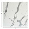 ΕΠΙΦΑΝΕΙΑ ΤΡΑΠΕΖΙΟΥ HPL ΤΕΤΡΑΓΩΝΗ HM5837.31 WHITE MARBLE 60x60εκ.