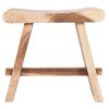 ΒΟΗΘΗΤΙΚΟ ΣΚΑΜΠΟ SADEL HM18294 ΞΥΛΟ SUAR--ΦΥΣΙΚΟ 50x30x45Υεκ.