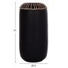 ΕΠΙΤΡΑΠΕΖΙΟ ΔΙΑΚΟΣΜΗΤΙΚΟ ΒΑΖΟ LENNOX HM4675.01S TΕΡΑΚΟΤΑ ΣΕ ΜΑΥΡΟ--Φ18x33Υεκ. ΕΠΙΤΡΑΠΕΖΙΟ ΔΙΑΚΟΣΜΗΤΙΚΟ ΒΑΖΟ LENNOX HM4675.01S TΕΡΑΚΟΤΑ ΣΕ ΜΑΥΡΟ--Φ18x33Υεκ.