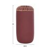ΕΠΙΤΡΑΠΕΖΙΟ ΔΙΑΚΟΣΜΗΤΙΚΟ ΒΑΖΟ LENNOX HM4675.06S TΕΡΑΚΟΤΑ ΣΕ ΒΥΣΣΙΝΙ--Φ18x33Υεκ.