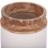 ΔΙΑΚΟΣΜΗΤΙΚΟ ΒΑΖΟ ΔΑΠΕΔΟΥ LINTER HM4662.02L FIBER CEMENT ΛΕΥΚΟ--ΞΥΛΟ ΤΕΑΚ Φ41x47Υεκ.