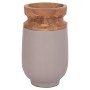 ΔΙΑΚΟΣΜΗΤΙΚΟ ΒΑΖΟ ΔΑΠΕΔΟΥ LINTER HM4662.05S FIBER CEMENT ΓΚΡΙ ΜΑΤ--ΞΥΛΟ ΤΕΑΚ Φ34x60Υεκ