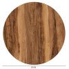 ΕΠΙΦΑΝΕΙΑ ΤΡΑΠΕΖΙΟΥ HPL ΣΤΡΟΓΓΥΛΗ HM6351.30 INDIAN SHEΕSHAM Φ120εκ.