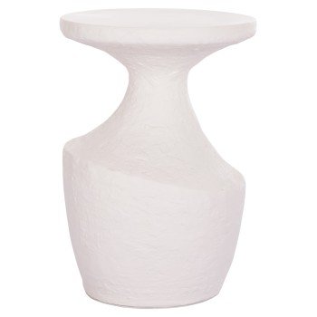 ΤΡΑΠΕΖΙ ΒΟΗΘΗΤΙΚΟ REBON HM18156.02L FIBER CEMENT ΣΕ ΛΕΥΚΟ--Φ40x56.5Υεκ.