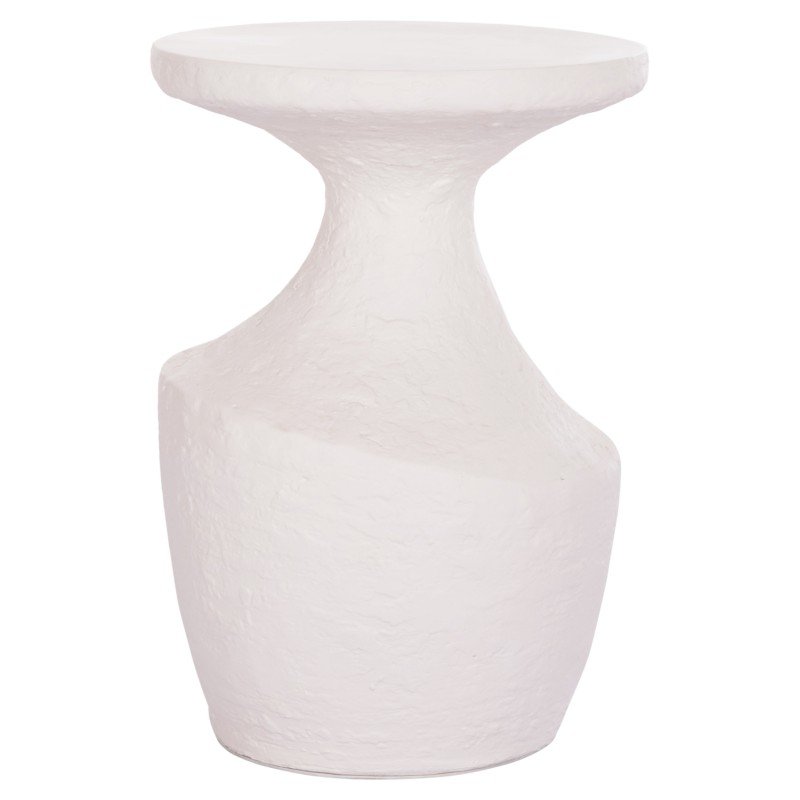 ΤΡΑΠΕΖΙ ΒΟΗΘΗΤΙΚΟ REBON HM18156.02L FIBER CEMENT ΣΕ ΛΕΥΚΟ--Φ40x56.5Υεκ.