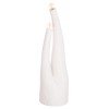 ΔΙΑΚΟΣΜΗΤΙΚΟ ΦΩΤΙΣΤΙΚΟ ΔΑΠΕΔΟΥ TUSKEN HM4702.02 FIBER CEMENT-ΛΕΥΚΟ 50x43x145Υεκ