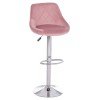 ΣΚΑΜΠΟ ΜΠΑΡ ROSE HM204.42 ΜΕ ΑΜΟΡΤΙΣΕΡ ΧΡΩΜΙΟΥ & ΣΑΠΙΟ ΜΗΛΟ ΒΕΛΟΥΔΟ 48x45x105Υεκ.