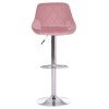 ΣΚΑΜΠΟ ΜΠΑΡ ROSE HM204.42 ΜΕ ΑΜΟΡΤΙΣΕΡ ΧΡΩΜΙΟΥ & ΣΑΠΙΟ ΜΗΛΟ ΒΕΛΟΥΔΟ 48x45x105Υεκ.