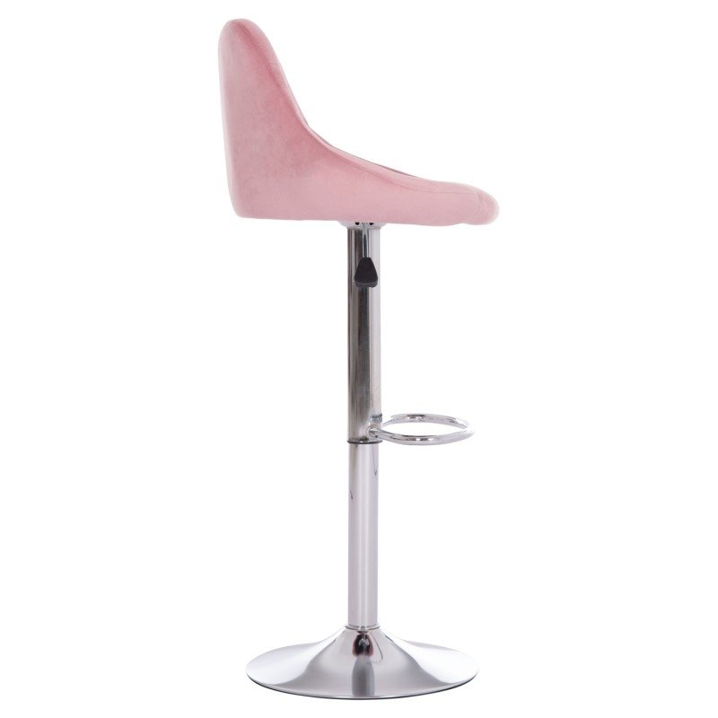 ΣΚΑΜΠΟ ΜΠΑΡ ROSE HM204.42 ΜΕ ΑΜΟΡΤΙΣΕΡ ΧΡΩΜΙΟΥ & ΣΑΠΙΟ ΜΗΛΟ ΒΕΛΟΥΔΟ 48x45x105Υεκ.