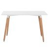 ΣΕΤ ΤΡΑΠΕΖΑΡΙΑΣ 5ΤΜΧ MINIMAL HM11767 ΛΕΥΚΟ MDF-ΜΠΕΖ ΥΦΑΣΜΑ