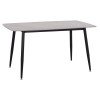ΤΡΑΠΕΖΙ RAVEN HM18149.13 ΚΕΡΑΜΙΚΟ TOP ΜΕ ΟΨΗ ΓΚΡΙ ΜΑΡΜΑΡΟ 140x80x74Υεκ.