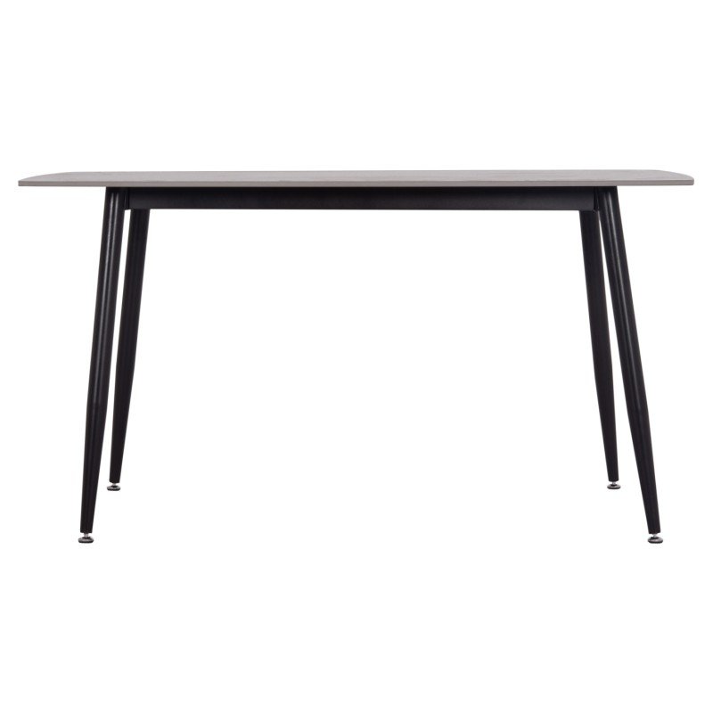 ΤΡΑΠΕΖΙ RAVEN HM18149.13 ΚΕΡΑΜΙΚΟ TOP ΜΕ ΟΨΗ ΓΚΡΙ ΜΑΡΜΑΡΟ 140x80x74Υεκ.