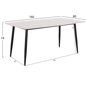 ΤΡΑΠΕΖΙ RAVEN HM18150.01 ΚΕΡΑΜΙΚΟ TOP ΜΕ ΟΨΗ ΛΕΥΚΟ ΜΑΡΜΑΡΟ 160x80x74Υεκ. ΤΡΑΠΕΖΙ RAVEN HM18150.01 ΚΕΡΑΜΙΚΟ TOP ΜΕ ΟΨΗ ΛΕΥΚΟ ΜΑΡΜΑΡΟ 160x80x74Υεκ.