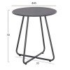 ΣΕΤ LOUNGE 3TMX ΕΞ.ΧΩΡΟΥ PONY HM21193 ΜΕΤΑΛΛΟ ΣΕ ΓΚΡΙ--ΣΥΝΘ.RATTAN ΣΕ ΛΕΥΚΟ-ΜΑΥΡΟ