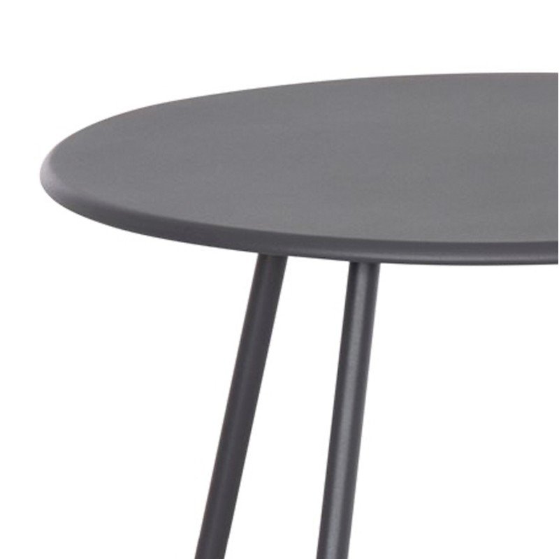 ΣΕΤ LOUNGE 3TMX ΕΞ.ΧΩΡΟΥ PONY HM21193 ΜΕΤΑΛΛΟ ΣΕ ΓΚΡΙ--ΣΥΝΘ.RATTAN ΣΕ ΛΕΥΚΟ-ΜΑΥΡΟ