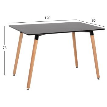 ΣΕΤ ΤΡΑΠΕΖΑΡΙΑΣ 5ΤΜΧ LIO HM21175 MDF TOP & ΠΟΛΥΠΡΟΠΥΛΕΝΙΟ ΣΕ ΜΑΥΡΟ ΣΕΤ ΤΡΑΠΕΖΑΡΙΑΣ 5ΤΜΧ LIO HM21175 MDF TOP & ΠΟΛΥΠΡΟΠΥΛΕΝΙΟ ΣΕ ΜΑΥΡΟ
