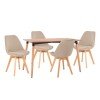 ΣΕΤ ΤΡΑΠΕΖΑΡΙΑΣ 5ΤΜΧ VEGAS HM21180 MDF TOP ΣΕ ΦΥΣΙΚΟ--ΥΦΑΣΜΑ ΜΠΕΖ ΣΕΤ ΤΡΑΠΕΖΑΡΙΑΣ 5ΤΜΧ VEGAS HM21180 MDF TOP ΣΕ ΦΥΣΙΚΟ--ΥΦΑΣΜΑ ΜΠΕΖ