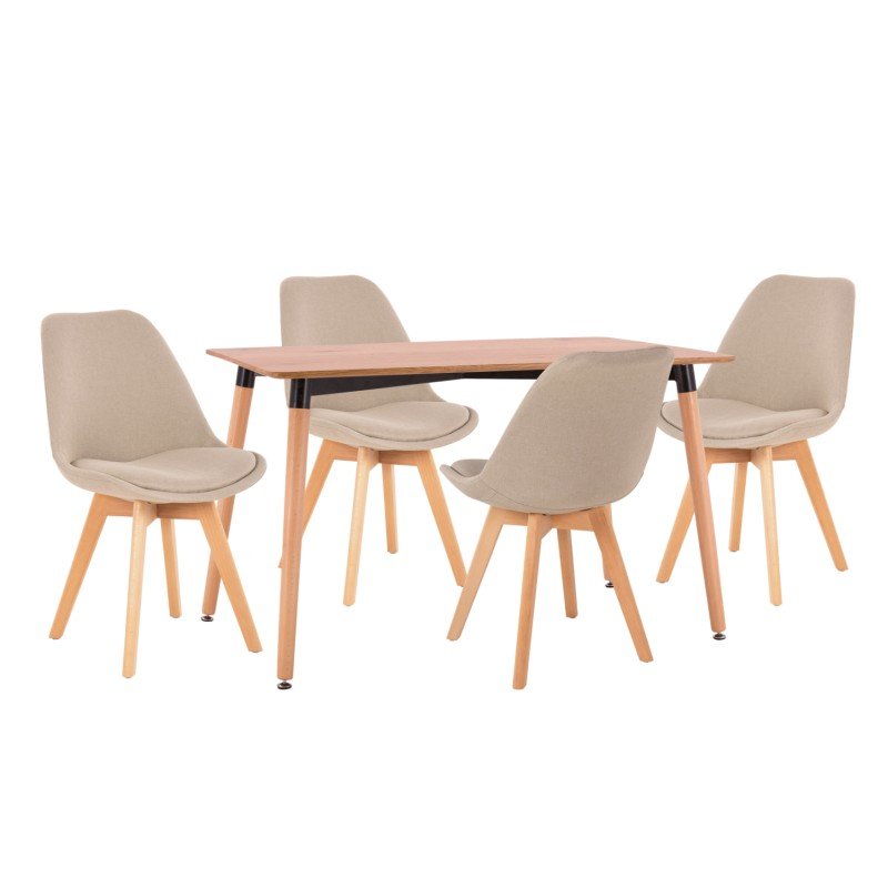 ΣΕΤ ΤΡΑΠΕΖΑΡΙΑΣ 5ΤΜΧ VEGAS HM21180 MDF TOP ΣΕ ΦΥΣΙΚΟ--ΥΦΑΣΜΑ ΜΠΕΖ ΣΕΤ ΤΡΑΠΕΖΑΡΙΑΣ 5ΤΜΧ VEGAS HM21180 MDF TOP ΣΕ ΦΥΣΙΚΟ--ΥΦΑΣΜΑ ΜΠΕΖ