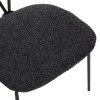 ΣΕΤ ΤΡΑΠΕΖΑΡΙΑΣ 5ΤΜΧ BROLIN HM21200 MDF TOP & ΜΕΤΑΛΛΟ ΜΑΥΡΟ-ΣΚΟΥΡΟ ΓΚΡΙ ΥΦΑΣΜΑ