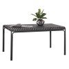 ΤΡΑΠΕΖΙ ΑΛΟΥΜΙΝΙΟΥ RACHEL HM6339.01 ΓΚΡΙ 150x80x75Υεκ.