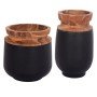 ΔΙΑΚΟΣΜΗΤΙΚΑ ΒΑΖΑ ΔΑΠΕΔΟΥ 2ΤΜΧ LINTER HM21140.01 FIBER CEMENT ΜΑΥΡΟ-ΞΥΛΟ ΤΕΑΚ 47Υ & 60Υεκ