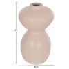 ΕΠΙΤΡΑΠΕΖΙΟ ΔΙΑΚΟΣΜΗΤΙΚΟ ΒΑΖΟ NELLY HM4669.02 ΤΕΡΑΚΟΤΑ ΣΕ ΚΡΕΜ--Φ22x35Υεκ.