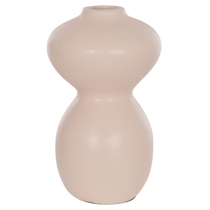 ΕΠΙΤΡΑΠΕΖΙΟ ΔΙΑΚΟΣΜΗΤΙΚΟ ΒΑΖΟ NELLY HM4669.02 ΤΕΡΑΚΟΤΑ ΣΕ ΚΡΕΜ--Φ22x35Υεκ.
