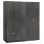 ΝΤΟΥΛΑΠΑ 5ΦΥΛΛΗ CAESAR HM21234.01 ΜΕΛΑΜΙΝΗ ΧΡΩΜΑ ZEBRANO 150x42.5x181Υεκ